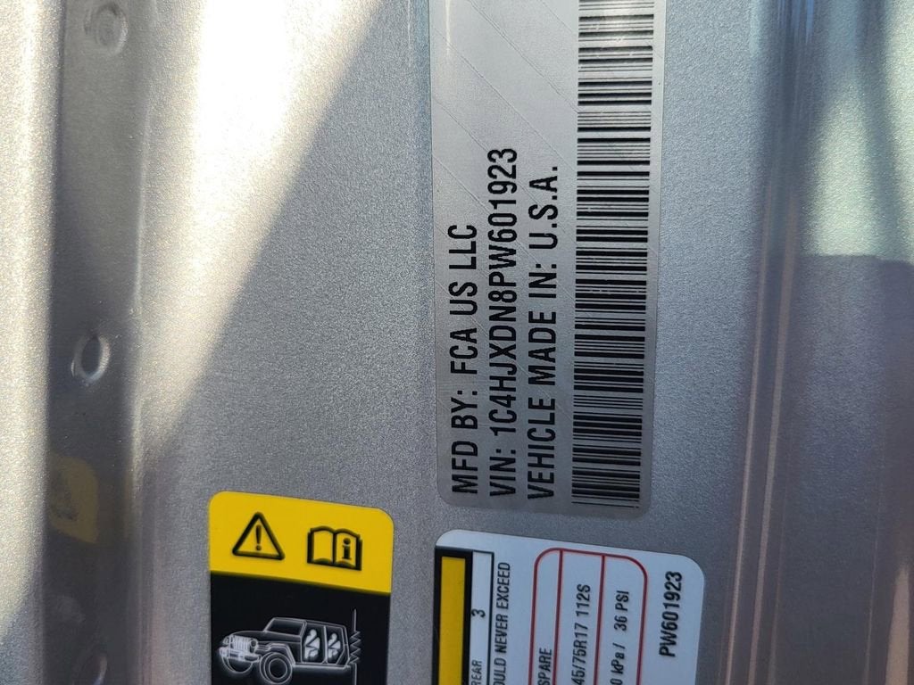 2023 Jeep Wrangler Sport S